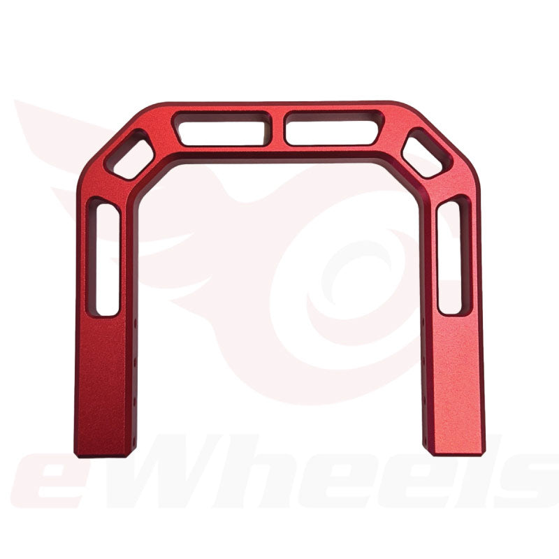 Extreme Bull Mini CNC Front Handle, Metallic Red