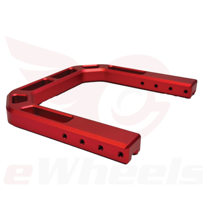 Extreme Bull Mini CNC Front Handle, Metallic Red