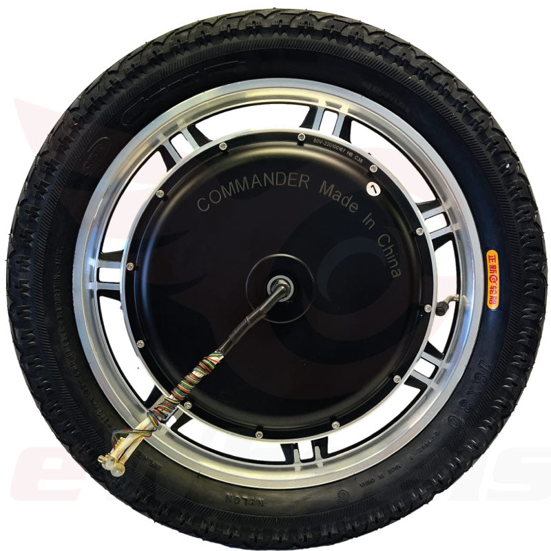 Begode: MSP High-torque C38 Motor, 2,500W. With Tire Fitted