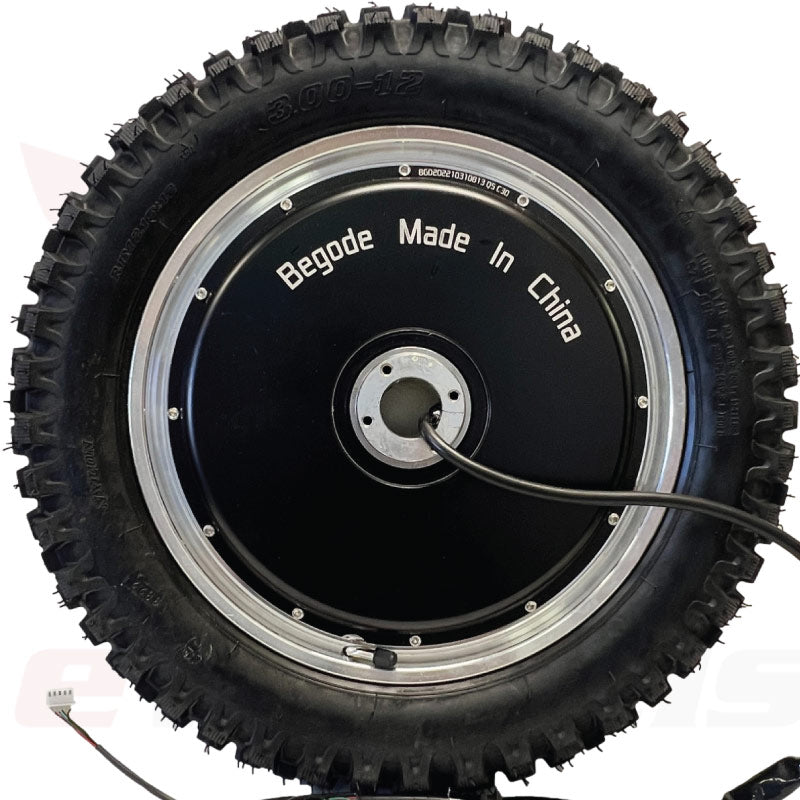 Begode Tesla T4 Motor, 2,500W. No Tire Installed (Backorder)
