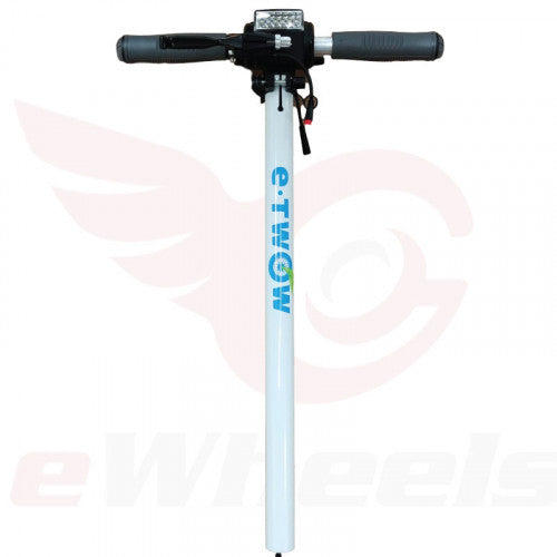 E-TWOW GT Complete Front Column Assembly, White