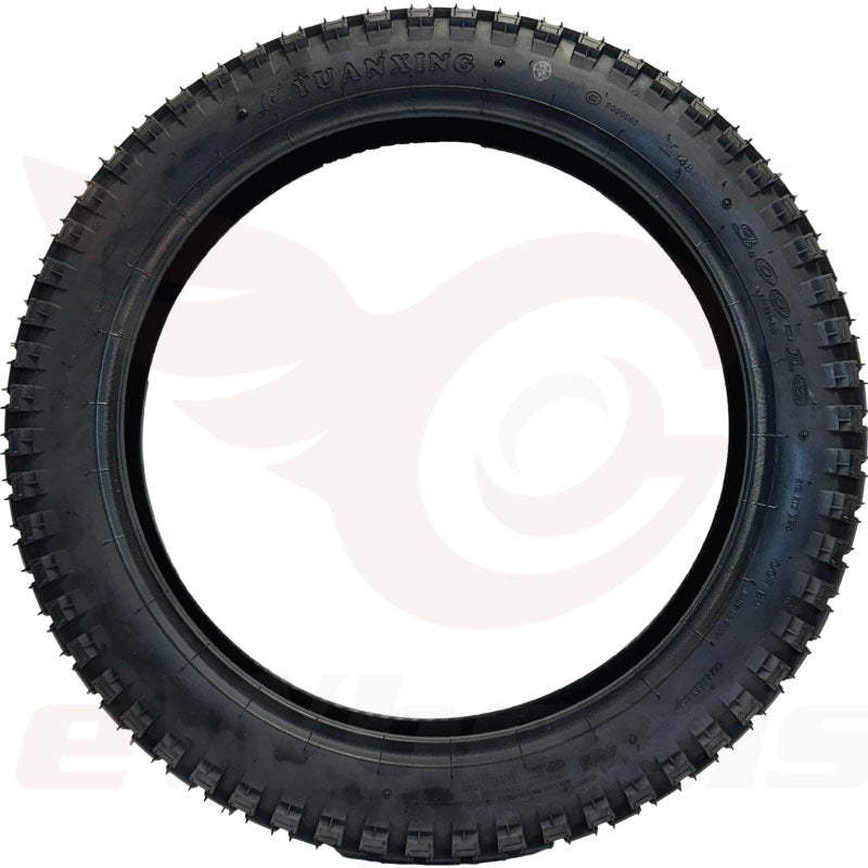 3.00-16 (22×3″) Tire, Yuanxing Knobby. V13