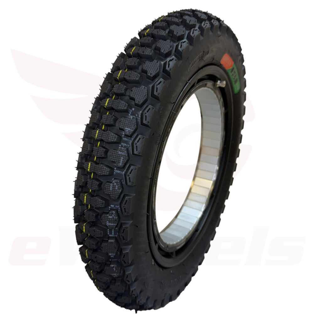 Veteran: Patton-S Tubeless Motor Rim with Knobby Tire Fitted