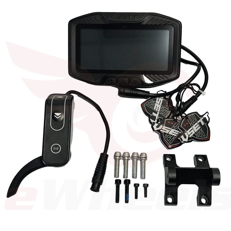 Vsett 10+: Upgraded Color LCD Display & Throttle Kit