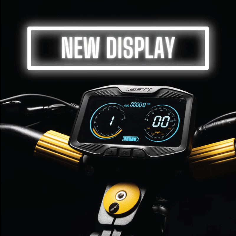 Vsett 10+: Upgraded Color LCD Display & Throttle Kit