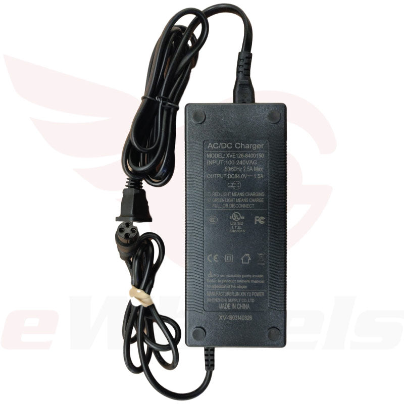 Gotway 84.2V/1.5A Charger. GX16-4 pin