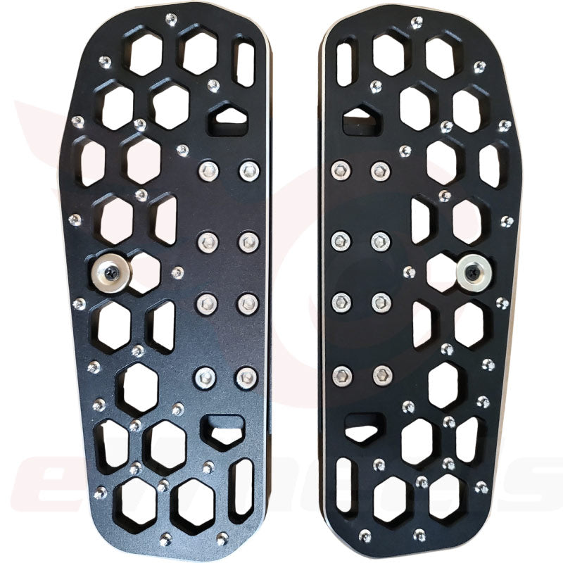 Beidou: Honeycomb Pattern, CNC Spiked Pedal Set, Interchangeable Brackets