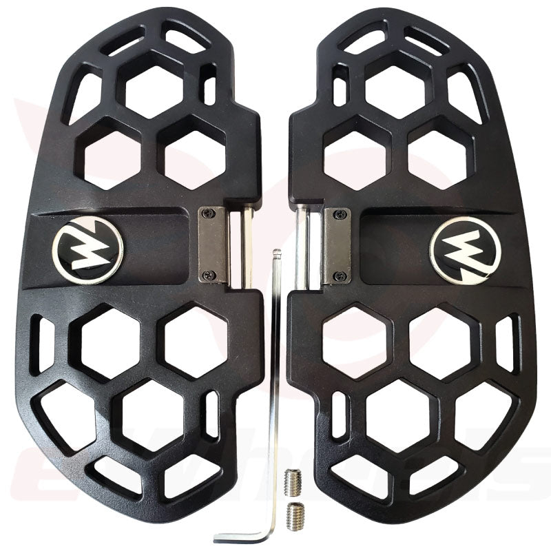 Begode Honeycomb Hex Diecast Pedals, Bottom