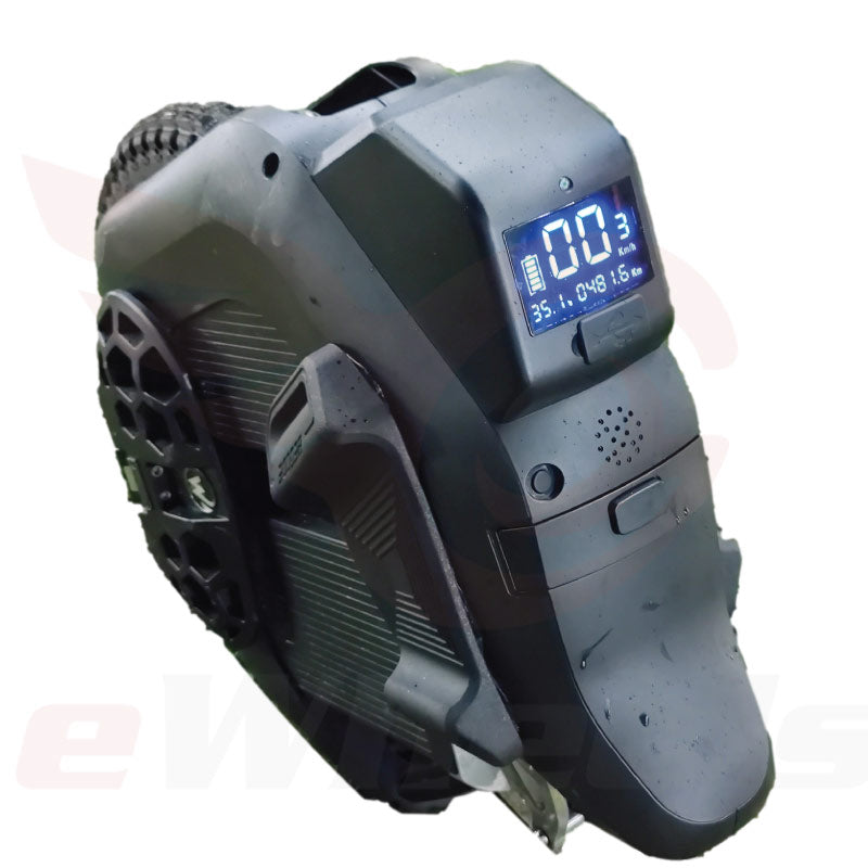 Begode Hero Electric Unicycle, Standing with Screen