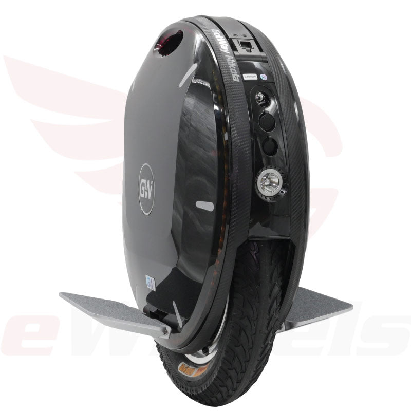 Gotway Nikola+ Plus 100V 1800Wh Electric Unicycle. Oblique Front Right