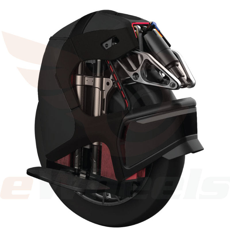 King Song S18 Suspension Electric Unicycle. Rear Oblique Right