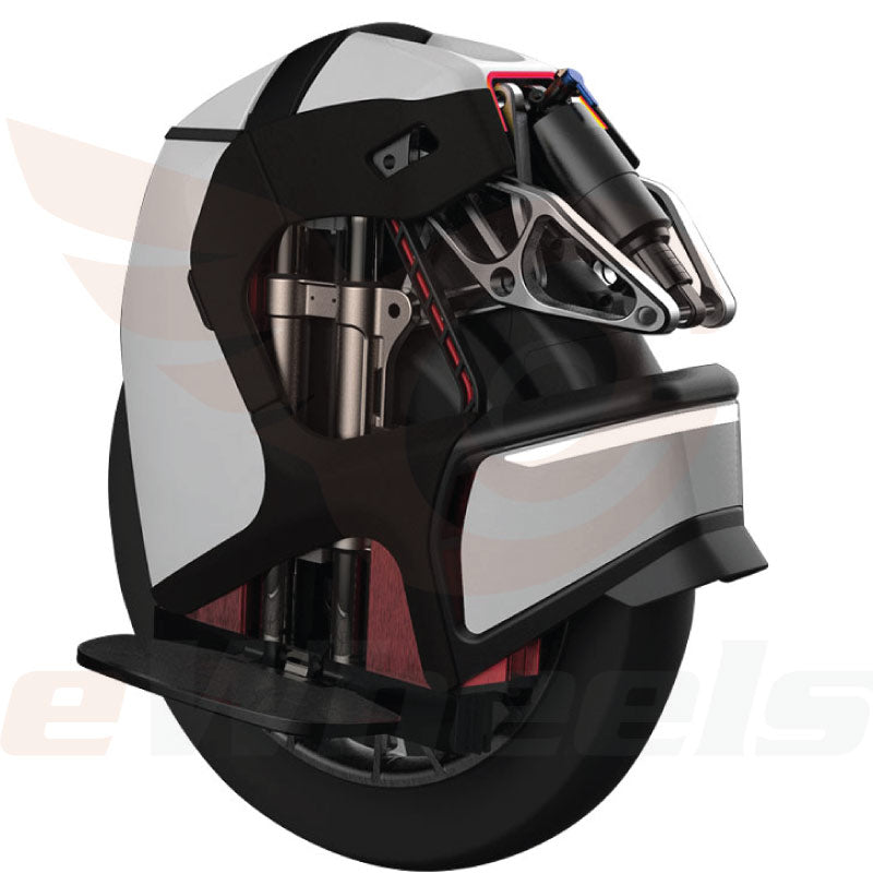 King Song S18 Suspension Electric Unicycle. Rear Oblique Right