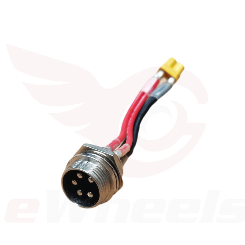 Sherman: Charge Port, GX16-5 pin, with 4x wires