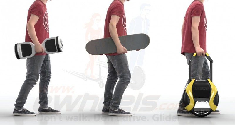 Electric Skateboard, Hoverboard, Segway vs the Electric Unicycle eWheel?