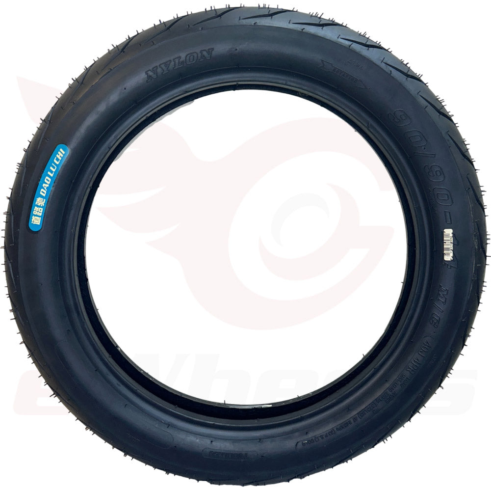 90/90-14, Dao Lu Chi LC321. Tubeless