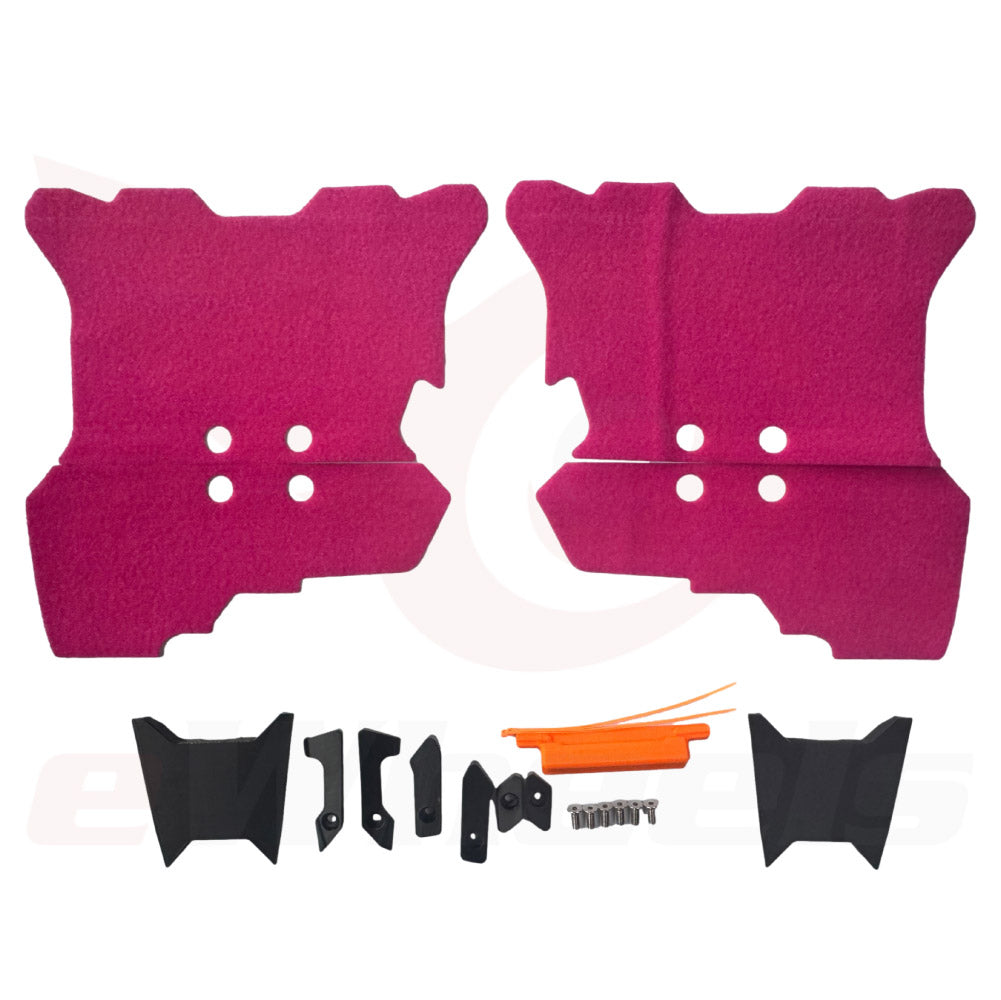 Beidou: NOSFET Aero Color Velcro Kit [Blue, Red, Green, Tan, Plum]