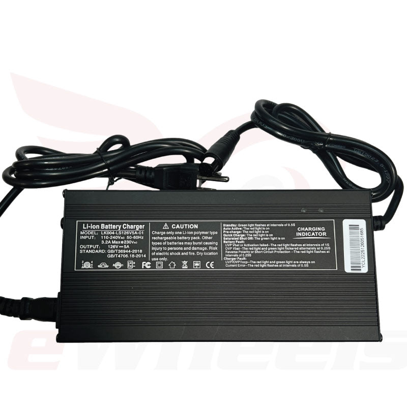 126V/5A S22/Patton Charger. GX16-6 pin