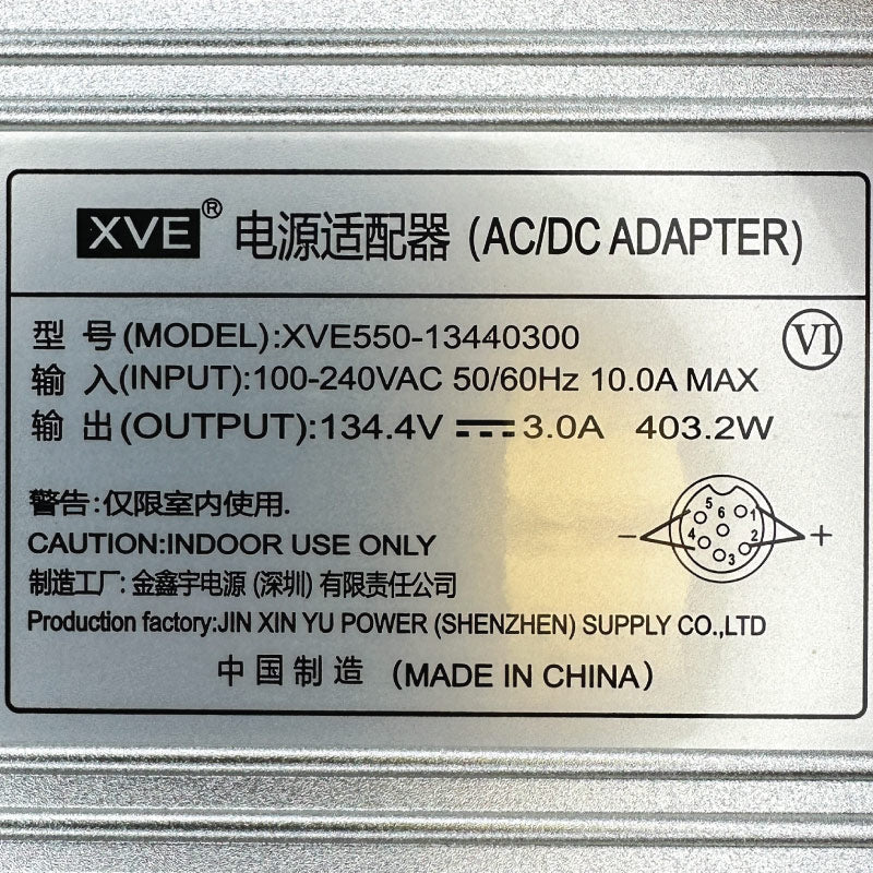 134V/3A Charger V14. GX16-6 pin