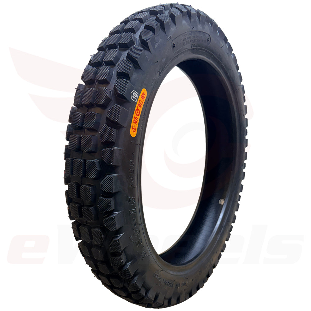 3.50-16 Tire, TNT Tubeless Knobby. Oryx