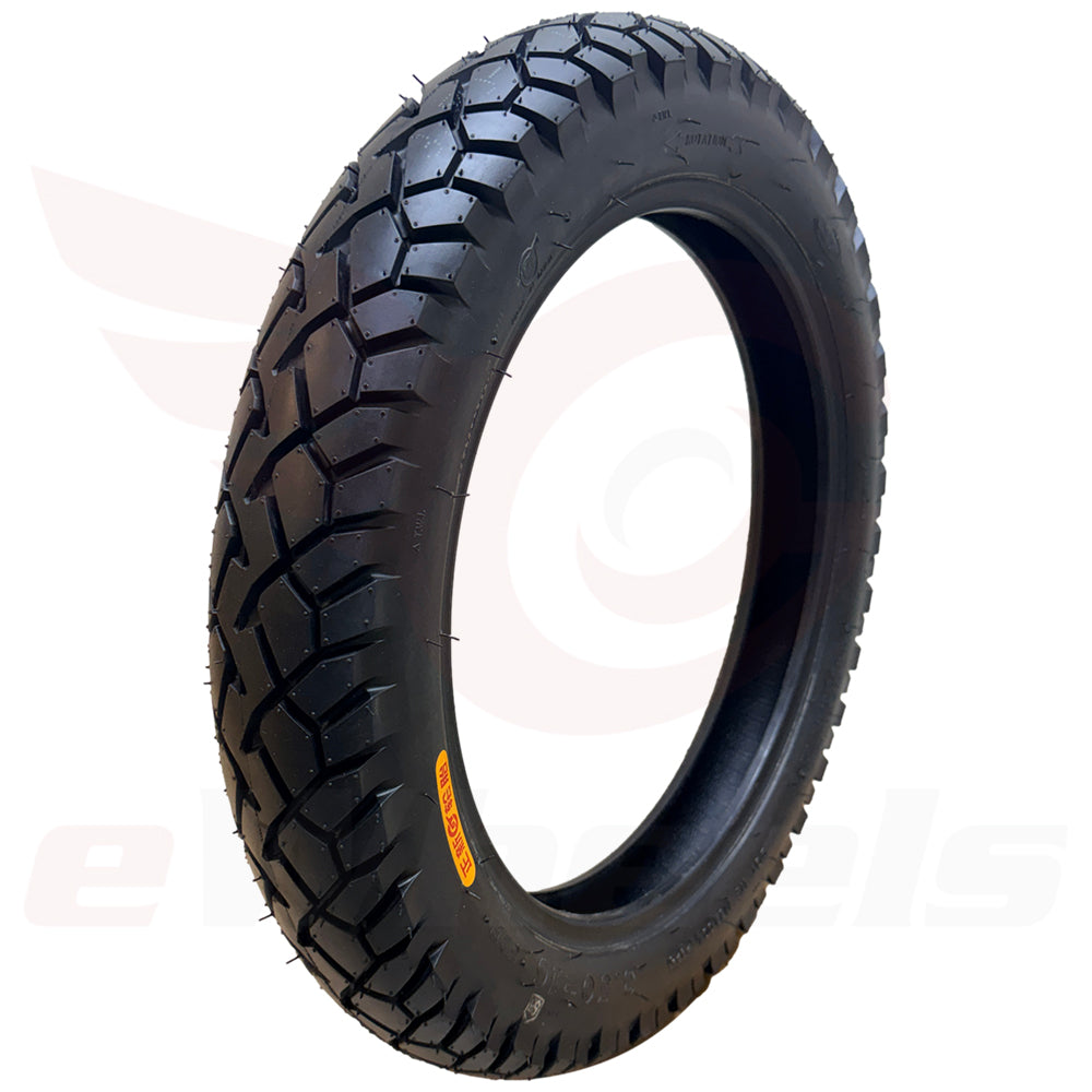3.50-16 Tire, TNT Tubeless Street. Oryx