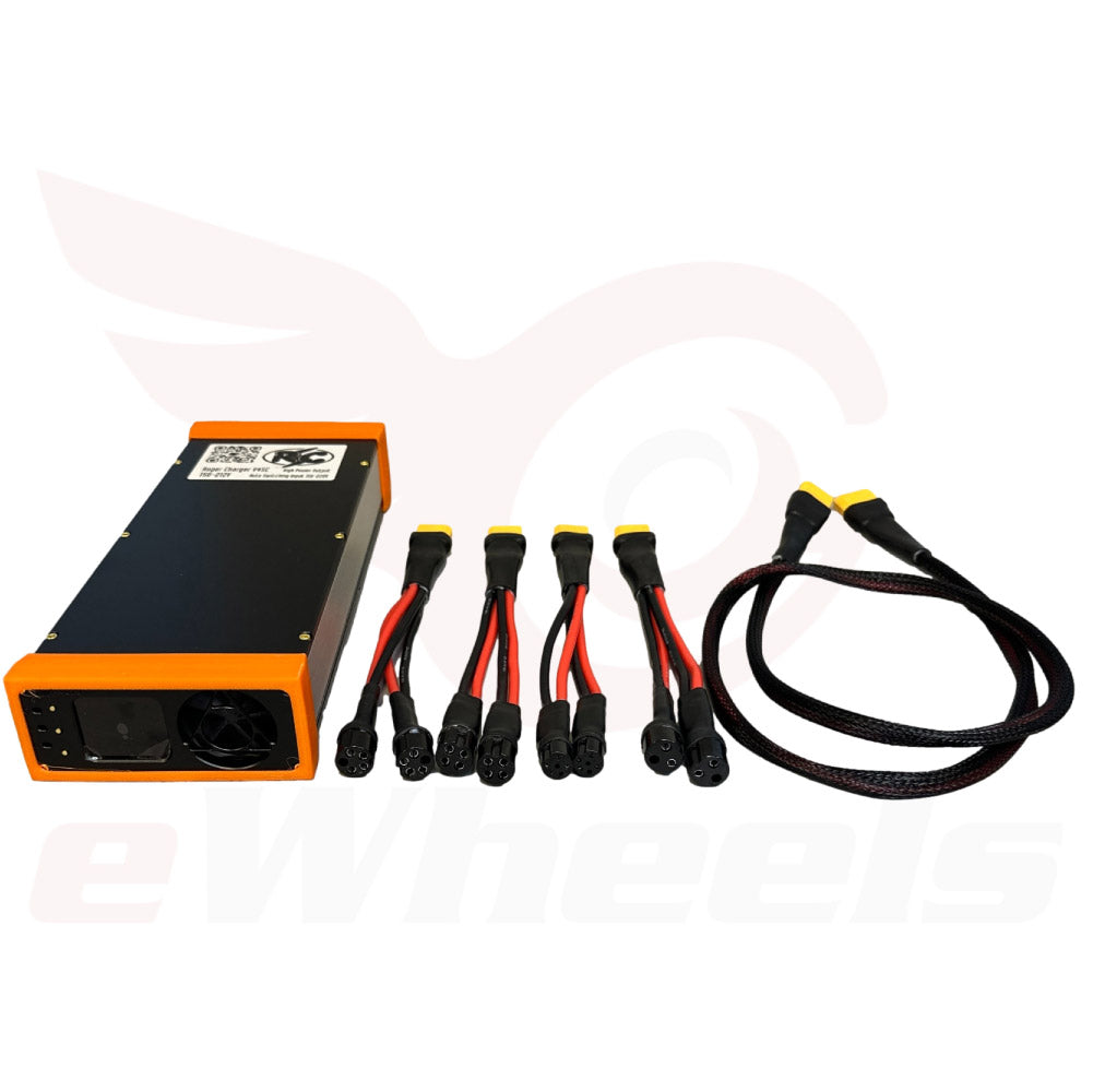 Roger Charger SC & V4SC: 121-212V DC, Max 1,600W @ 110V / 4,000W @ 220V