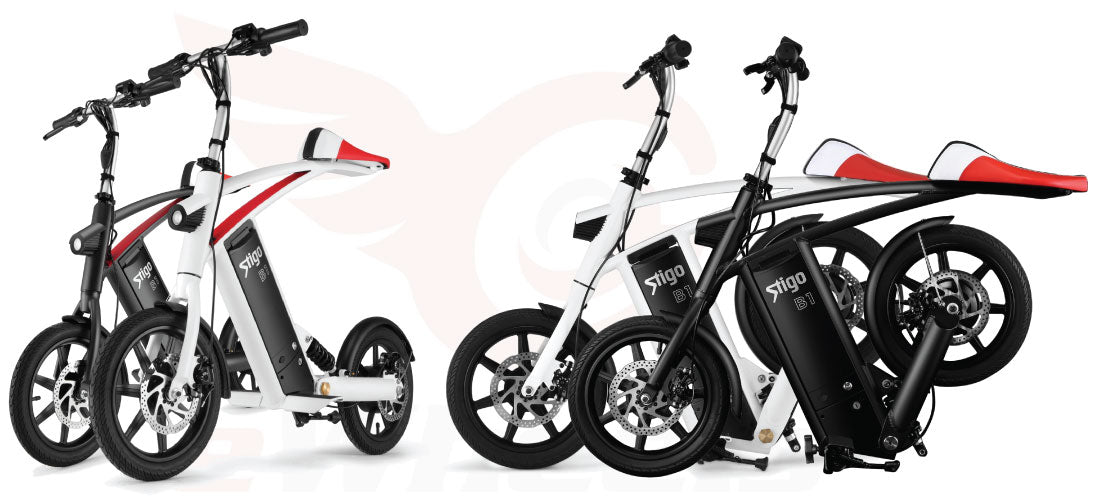 NEW: Stigo B1 480Wh Battery/350W Electric Folding Bike