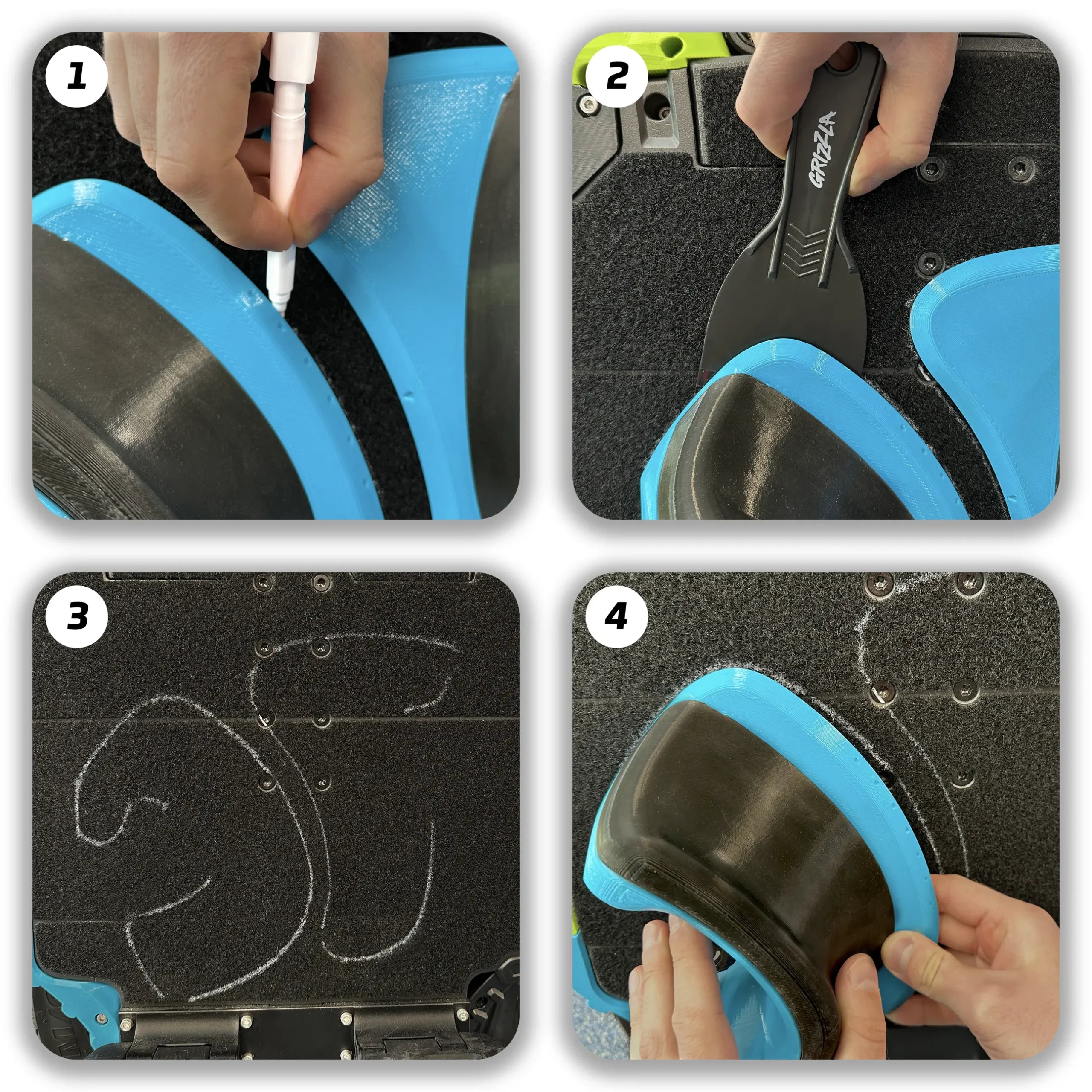 Grizzla SYNC/XL Powerpads