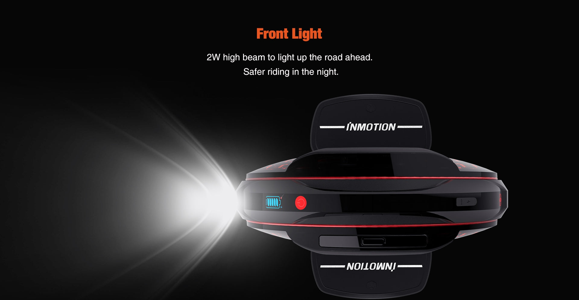Inmotion V8F, 518Wh Battery, 1000W Motor, 16