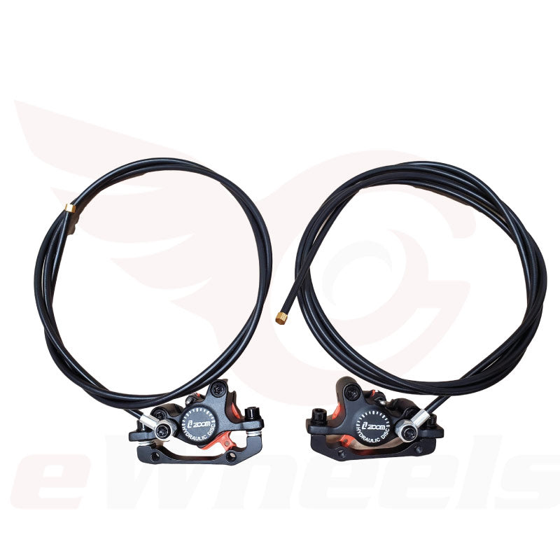 Complete Zoom Hydraulic Brake Set, Calipers